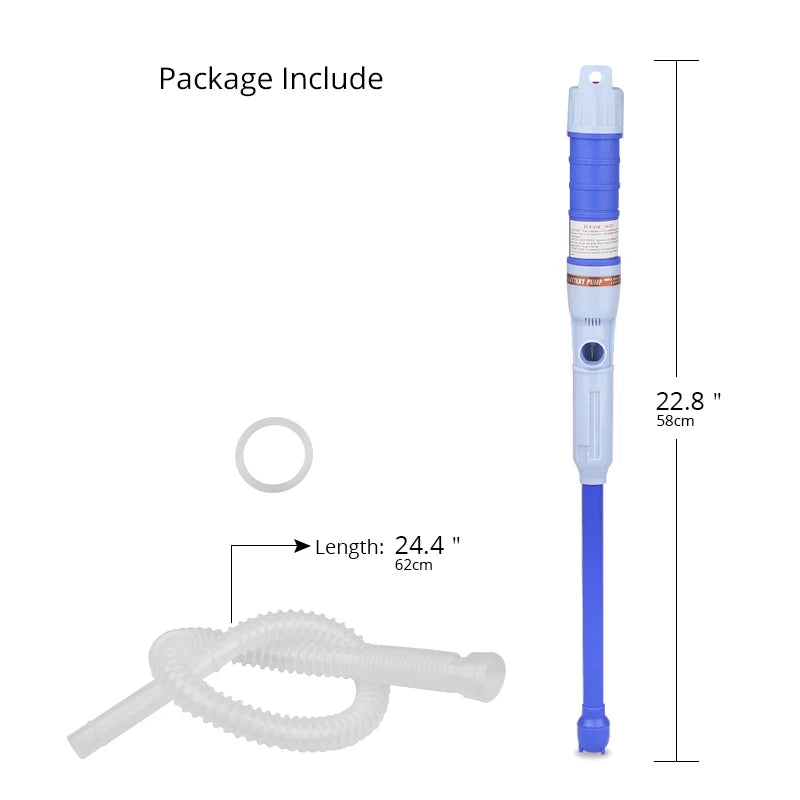 Pompe Électrique à Liquide – Pompe de Transfert Portative à Piles - BLACKBEARD OUTDOOR INDUSTRIES