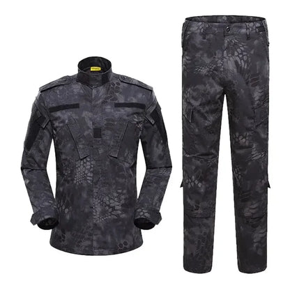 Ensemble Uniforme Camouflage Tactique 2 Pièces — ACU Rip-Stop Multi-Camo Airsoft & Sécurité - BLACKBEARD OUTDOOR INDUSTRIES