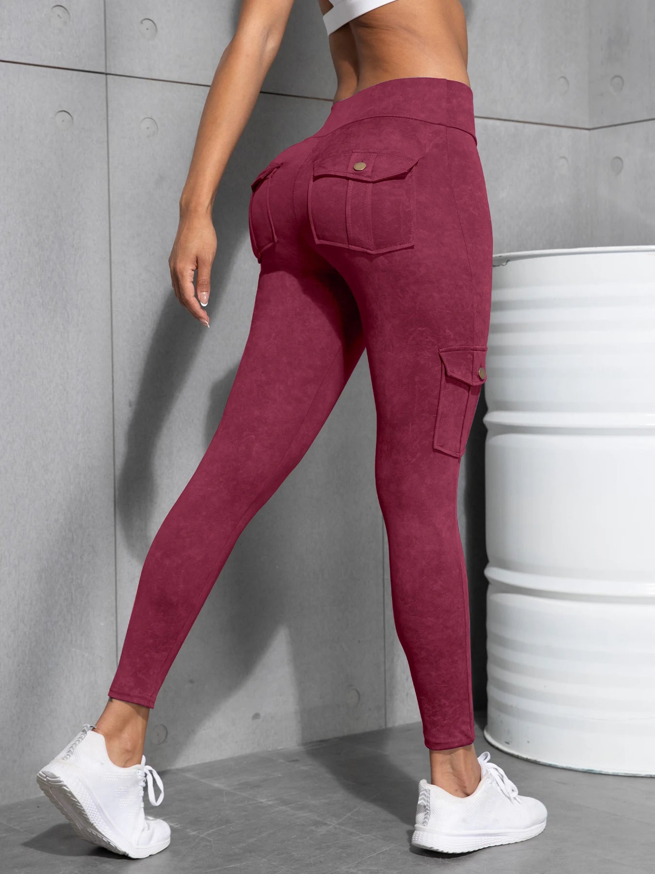 Legging Yoga Femme Sans Coutures Taille Haute – Poche, Gainant, Butt Lift - BLACKBEARD OUTDOOR INDUSTRIES