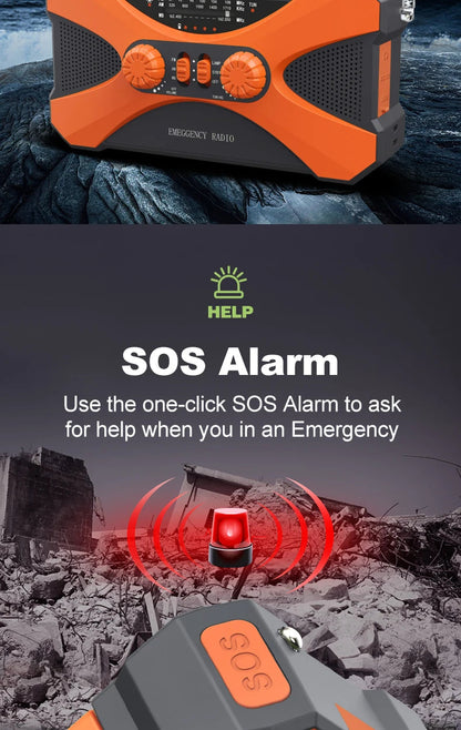 radio multifonction de survie solaire AM, FM et NOAA Ma boutique