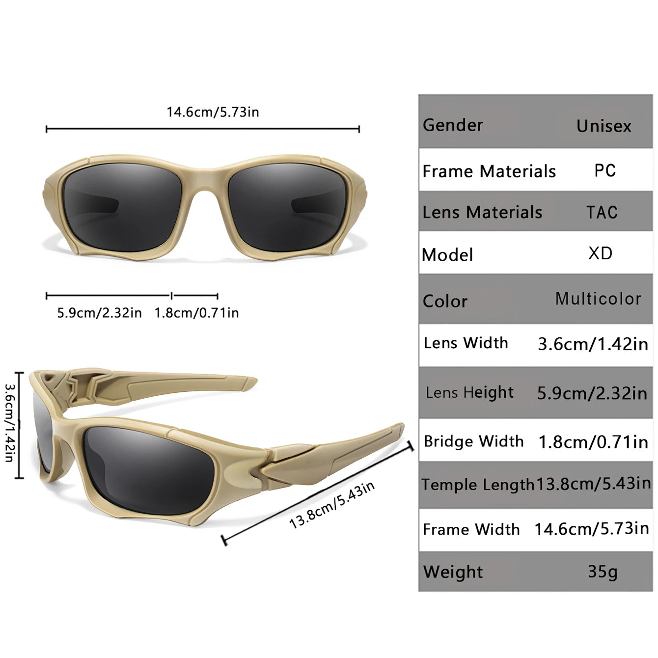Lunettes Polarisées Pêche & Outdoor – Camouflage UV400 Homme Femme