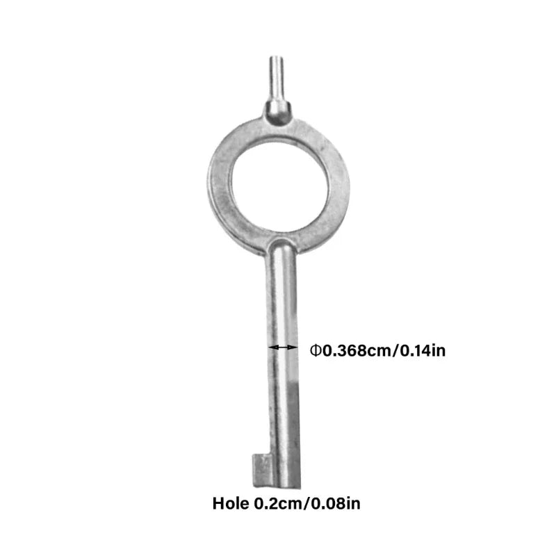 Clé de Menottes Universelle Américaine – Alliage de Zinc Anti-Usure | Lot de 1 ou 2 - BLACKBEARD OUTDOOR INDUSTRIES