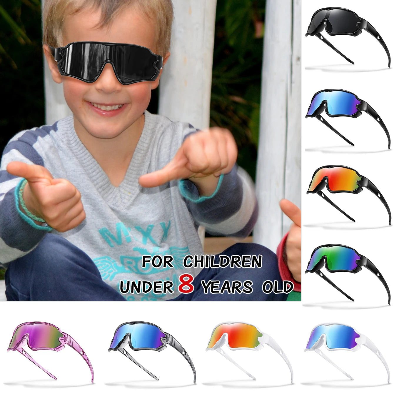 lunettes de soleil tactique UV400 pour enfants Ma boutique
