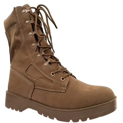 Rangers tactiques homme en cuir fendu et nylon