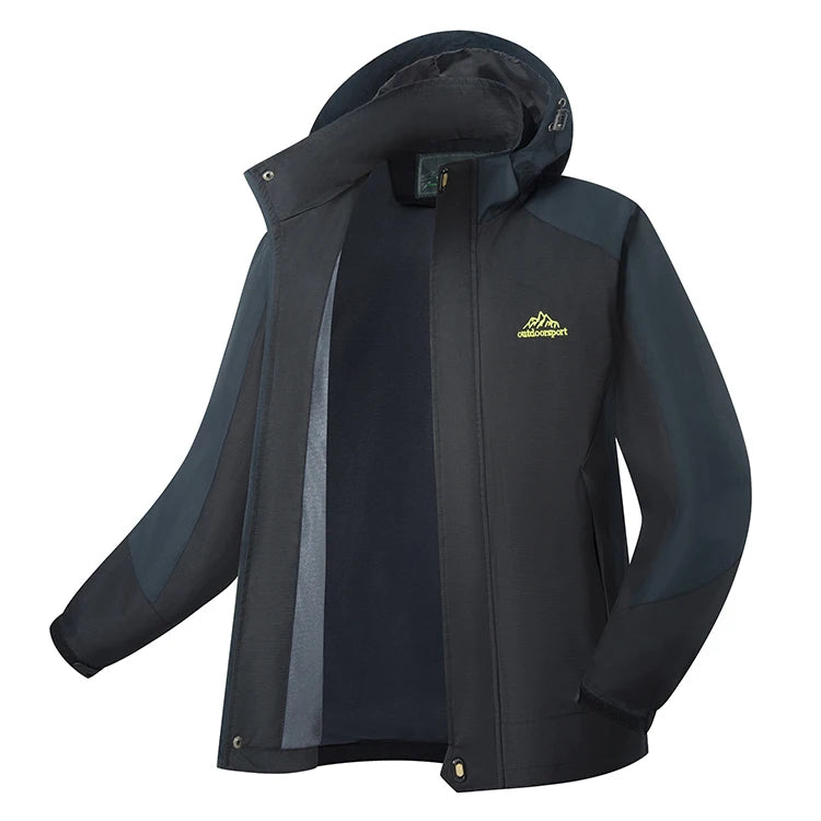 Veste Imperméable Femme Coupe-Vent à Capuche – Légère & Respirante pour Randonnée & Outdoor - BLACKBEARD OUTDOOR INDUSTRIES