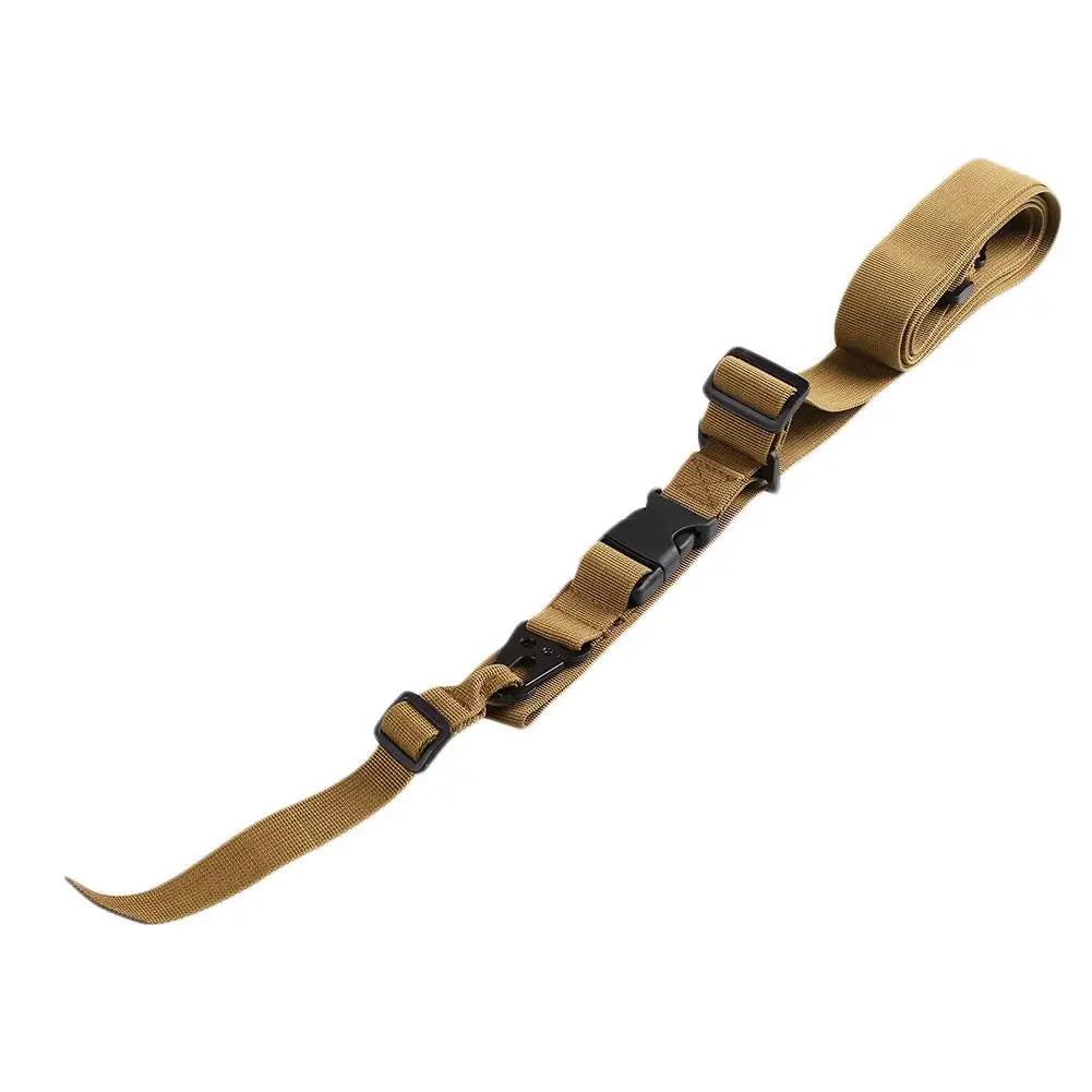 Sangle Tactique 3 Points Fusil – Nylon Résistant, Boucle QD Métal, Réglable