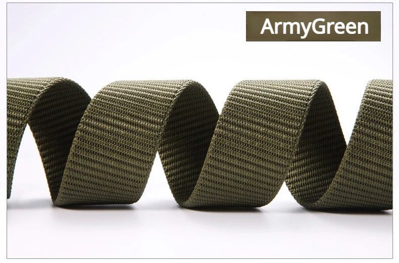 Ceinture Tactique en Nylon avec Boucle Automatique en Titane Pur (35/38 mm) Ma boutique