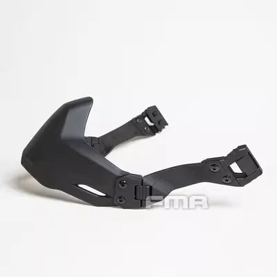 Demi-masque tactique airsoft pliable pour casque