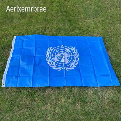 Drapeau des Nations Unies (ONU) - 90x150cm en Polyester BLACKBEARD OUTDOOR INDUSTRIES