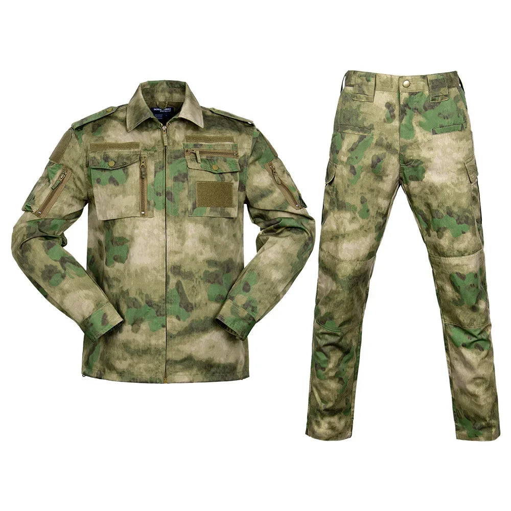 Uniforme Tactique BDU - Ensemble Camouflage avec Chemise et Pantalon | Vêtements de Randonnée, Chasse, Entraînement et Airsoft BLACKBEARD OUTDOOR INDUSTRIES