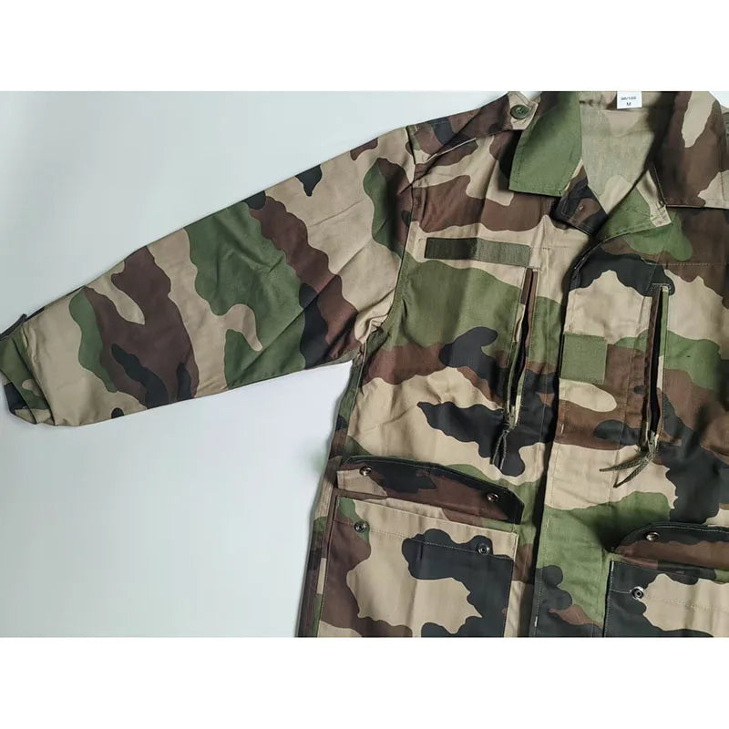 Treillis Militaire Style F2 — Ensemble Veste & Pantalon Camouflage Armée Française - BLACKBEARD OUTDOOR INDUSTRIES