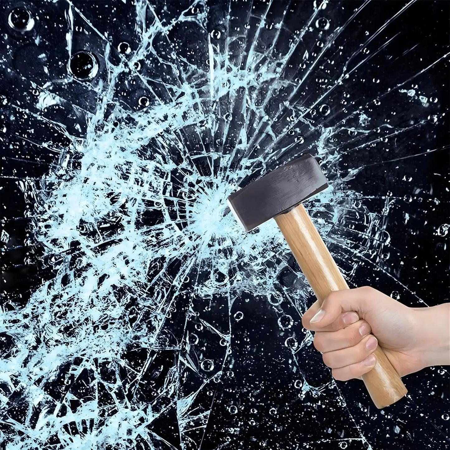 Film de Sécurité Transparent pour Fenêtres – Film Anti-Éclats et Tempéré BLACKBEARD OUTDOOR INDUSTRIES