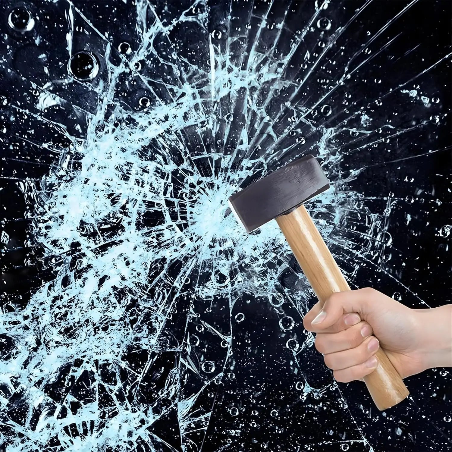 Film de Sécurité Transparent pour Fenêtres – Film Anti-Éclats et Tempéré BLACKBEARD OUTDOOR INDUSTRIES