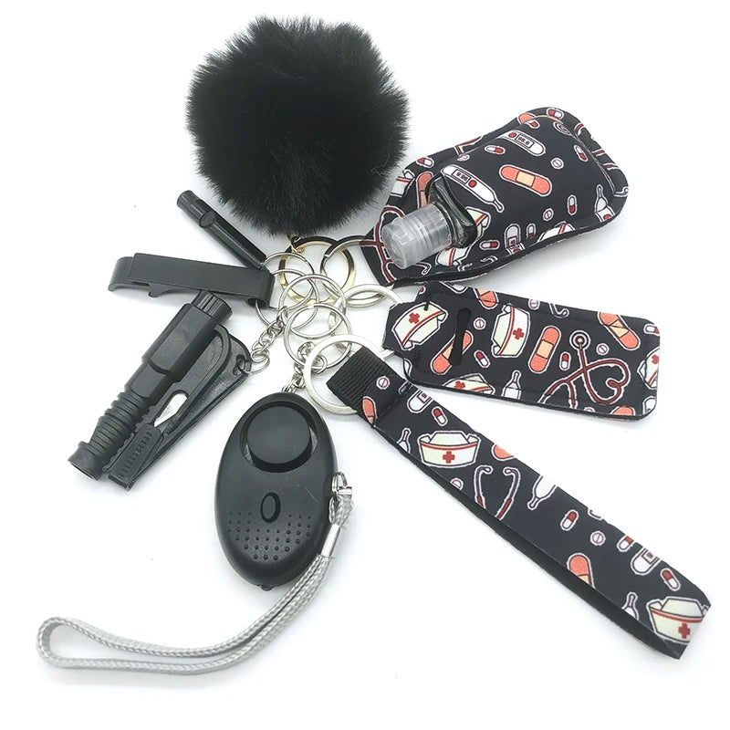 Porte-clés de survie pour femme, modèles au choix