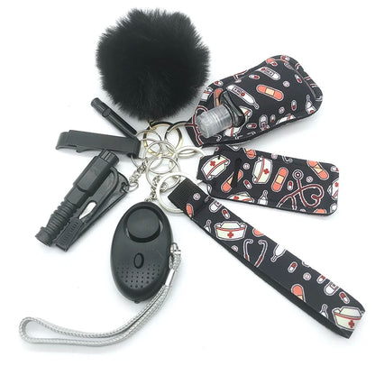 Porte-clés de survie pour femme, modèles au choix