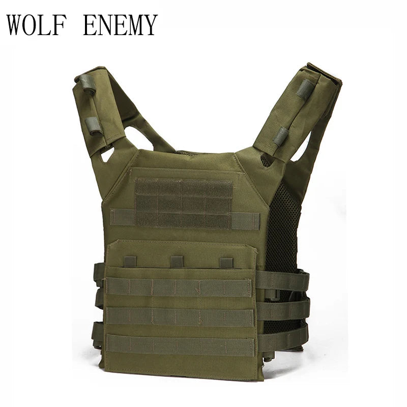 Gilet Tactique MOLLE 1000D – Version Simplifiée Porte-Plaques de Chasse, Protection et Armure de Corps avec Poches pour Munitions BLACKBEARD OUTDOOR INDUSTRIES