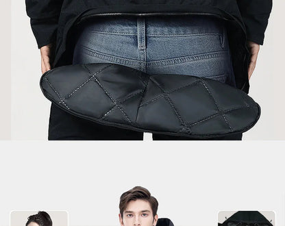 Motorcycle Riding Winter Coldproof Clothing Winter Fashion Waist Designwarm Cotton Jumpsuit Thickened Waterproof Snowmobile Suit BLACKBEARD OUTDOOR INDUSTRIES