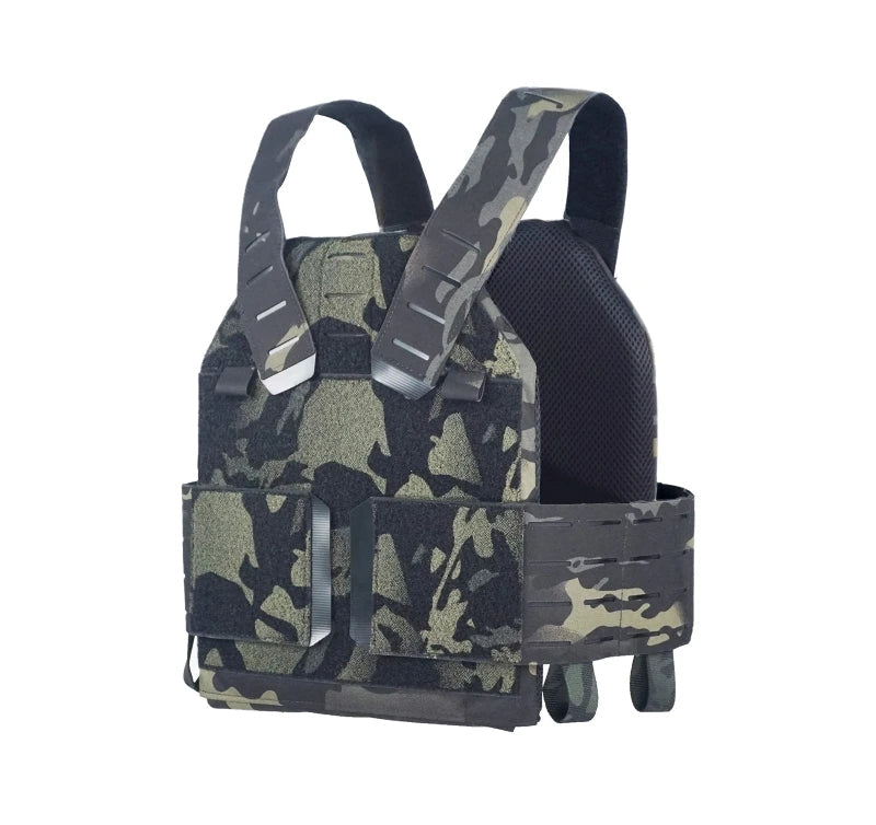 Gilet porte-plaques tactique