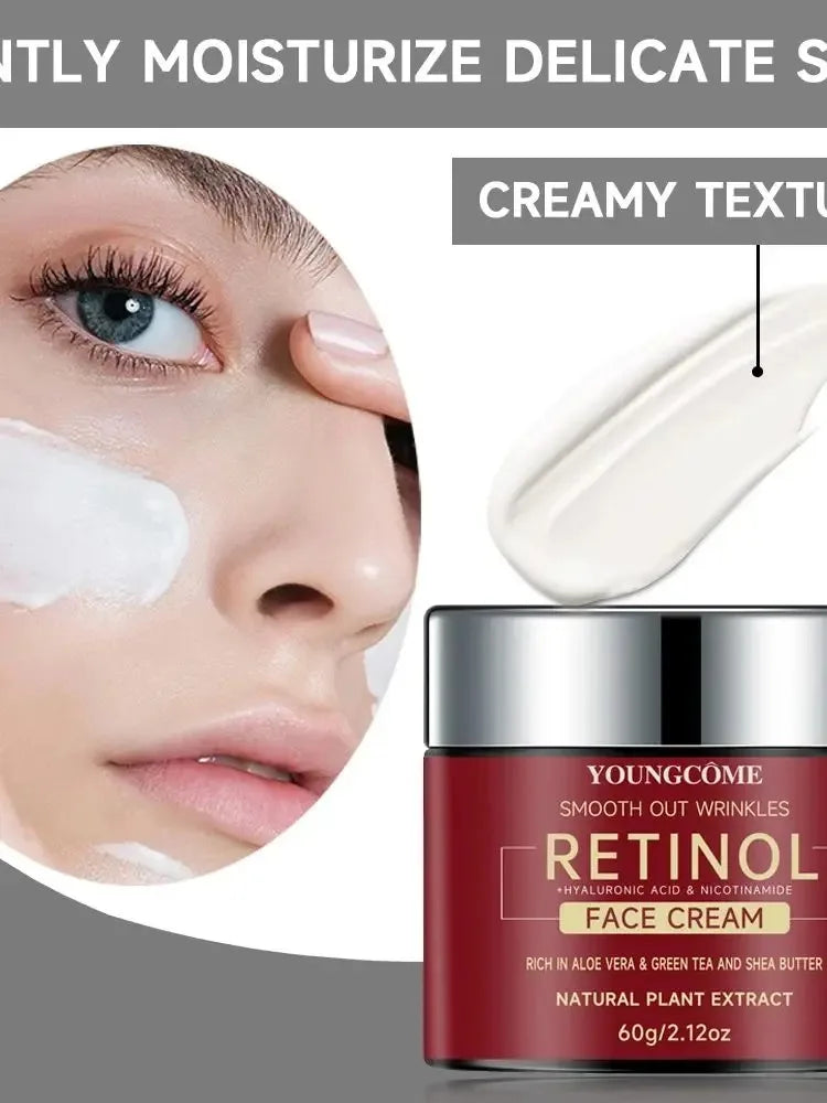 Crème Visage Raffermissante au Rétinol – Anti-Âge, Hydratante & Éclaircissante - BLACKBEARD OUTDOOR INDUSTRIES
