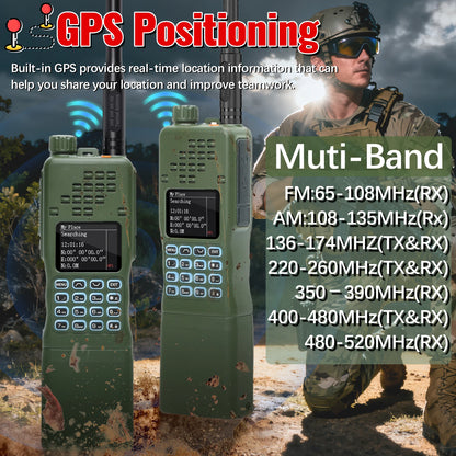 Radio portable Baofeng AR-152 PRO avec GPS et Bluetooth