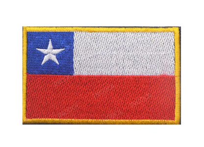 Patch Drapeaux Brodés Amérique et Caraïbes – 8×5 cm avec Velcro - BLACKBEARD OUTDOOR INDUSTRIES