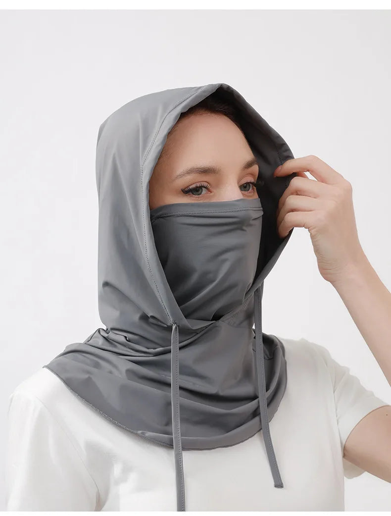 Balaclava Men Women Face Mask Sun/UV Protection Breathable Long Neck Covers Ma boutique