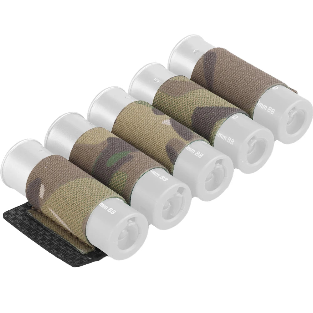 Tactical Elastic 5 Gauge Shell Holder MOLLE – Porte-cartouches pour Cartouches de Fusil BLACKBEARD OUTDOOR INDUSTRIES