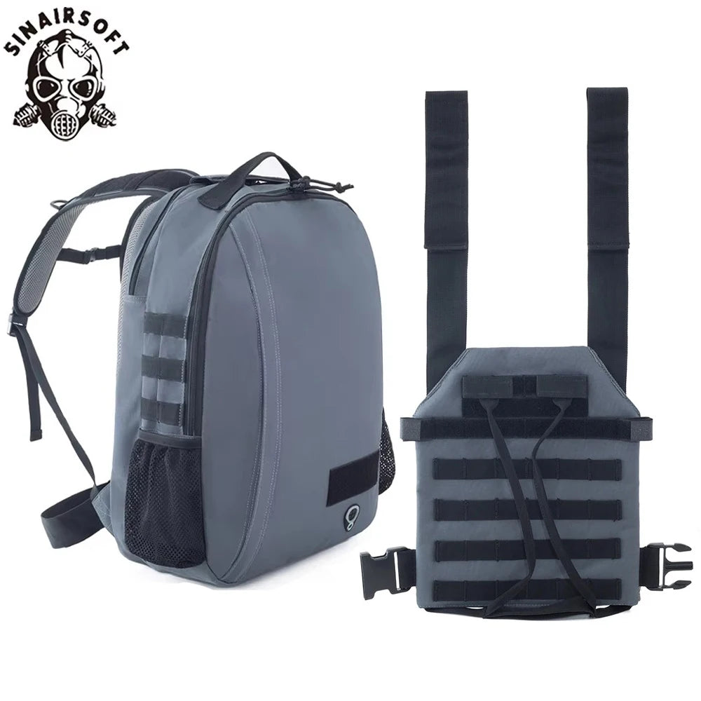 Sac à Dos Porte Plaque SINAIRSOFT - Protection et Polyvalence - BLACKBEARD OUTDOOR INDUSTRIES