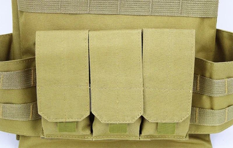 Gilet Tactique Enfant - Gilet Militaire Airsoft et Chasse Camouflage pour Enfants - Équipement Outdoor Paintball Molle BLACKBEARD OUTDOOR INDUSTRIES