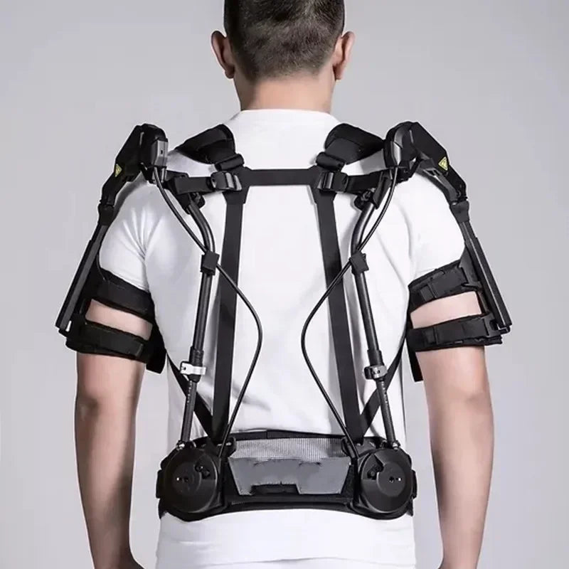 Exosquelette Passif Lombaire & Épaules — Assistance 25 kgf — Militaire, Pompiers, Police, Industriel & Sauvetage - BLACKBEARD OUTDOOR INDUSTRIES