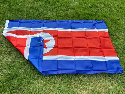 Drapeau de la République Populaire Démocratique de Corée (Corée du Nord) - 90x150 cm BLACKBEARD OUTDOOR INDUSTRIES