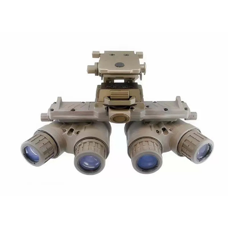 Jumelles Vision Nocturne QCNV GPNVG18 – 4 Tubes GEN2+ FOM1600+, Phosphore Blanc/Vert, IP67