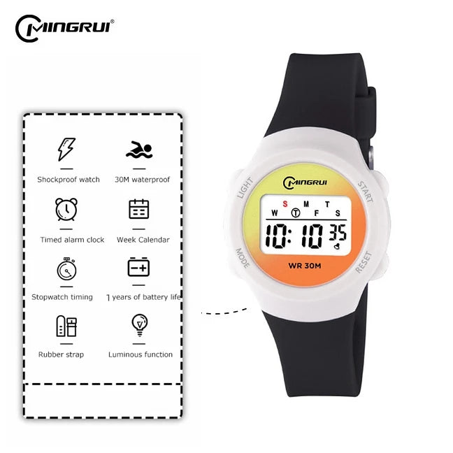 montre numérique sportive pour enfants waterproof Ma boutique