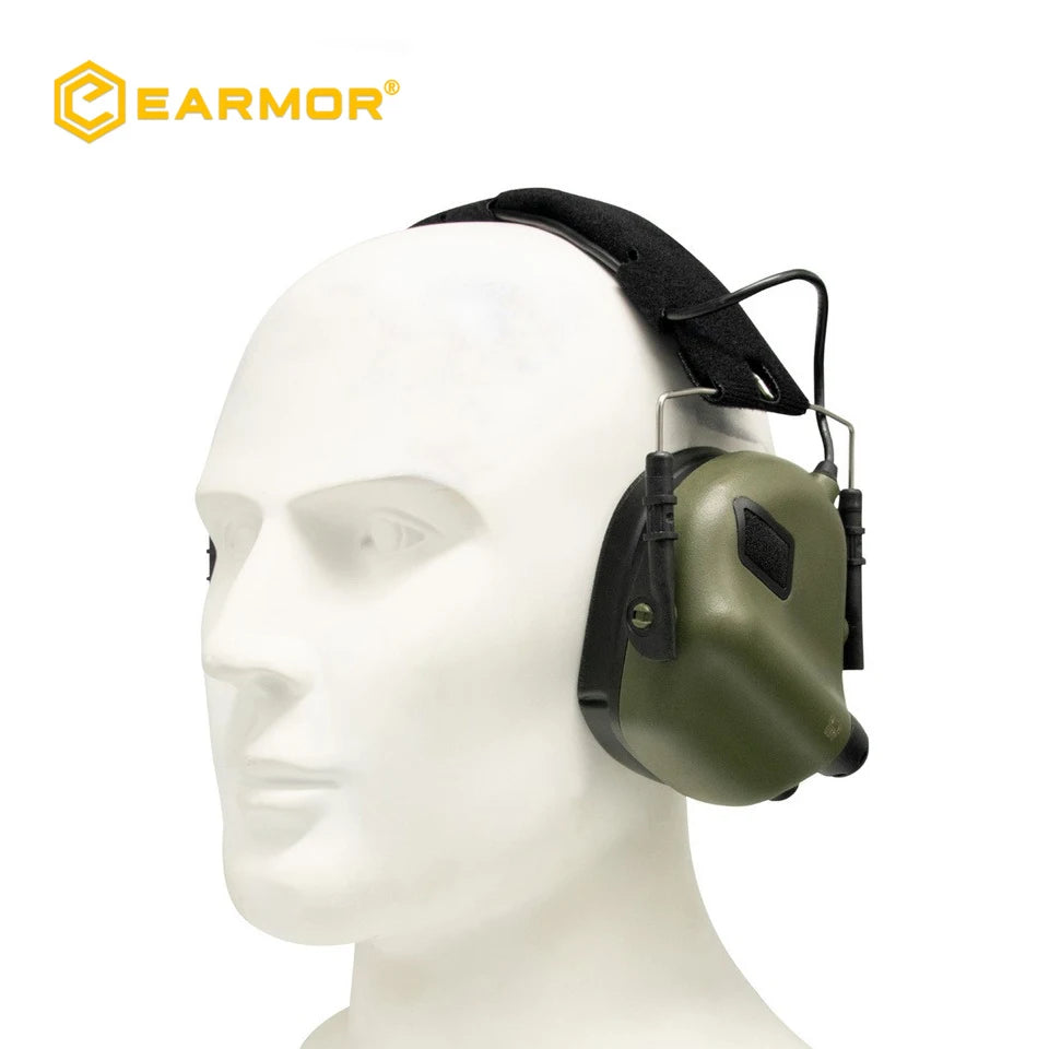 Earmor Original Tactical Headset M31 MOD4 - Casque de Protection Anti-Bruit Électronique pour Tir, Chasse et Environnement Bruyant BLACKBEARD OUTDOOR INDUSTRIES
