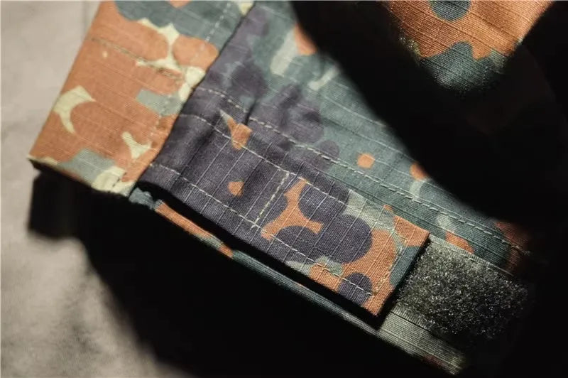 Ensemble Tactique GSG9 Camouflage Flecktarn GEN3 – Tenue Complète d’Entraînement Combat pour Forces Spéciales (Chemise + Pantalon à Manches Longues) - BLACKBEARD OUTDOOR INDUSTRIES