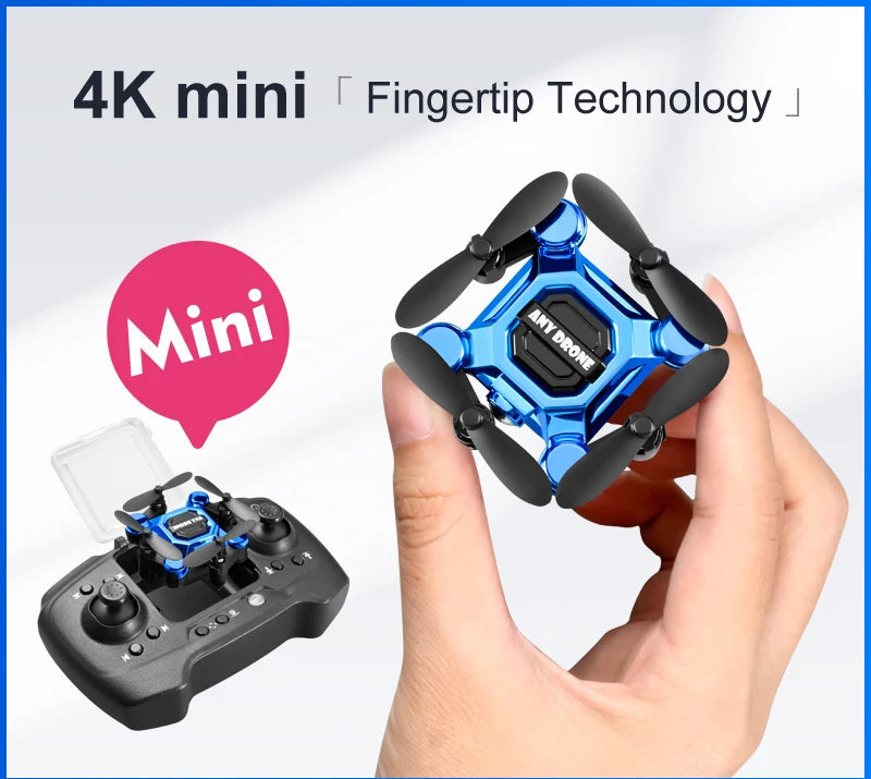 Mini Drone K04 Caméra 4K Pliable — 120 g | Moteur Brushless | Photo & Vidéo Aérienne - BLACKBEARD OUTDOOR INDUSTRIES