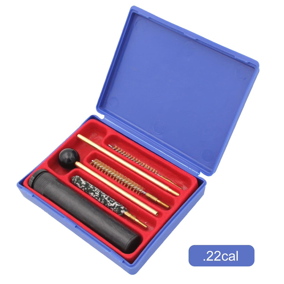 Kit de nettoyage pour canon, 5 pièces – brosses et écouvillon