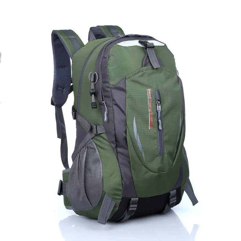 Sac à Dos Tactique Nylon Imperméable 30-40L – Dos Rembourré, Sangle Poitrine | Randonnée, Camping, Trekking, Militaire
