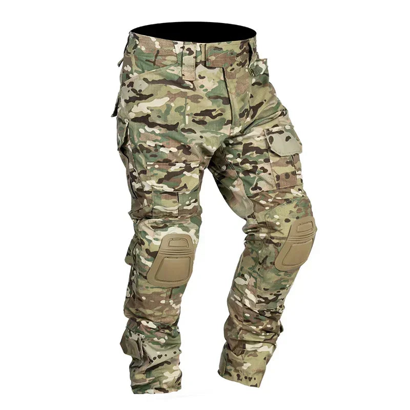 Pantalon tactique G3 en ripstop avec genouillères