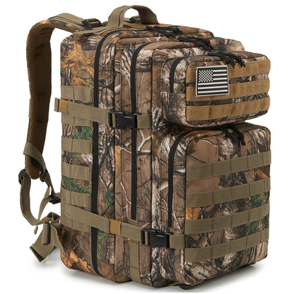 Sac à Dos Tactique 45L MOLLE – Randonnée, Trekking & Camping