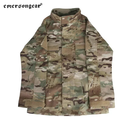 Tenue Tactique Militaire Enfant – Chemise + Pantalon Camouflage MC – Genouillères Amovibles – 6 à 14 Ans