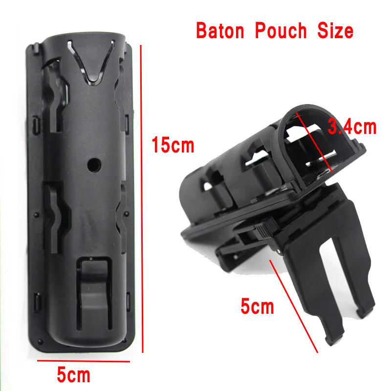 Pochette de Spray Tactique, Pochette pour Lampe de Poche et Holster de Matraque BLACKBEARD OUTDOOR INDUSTRIES