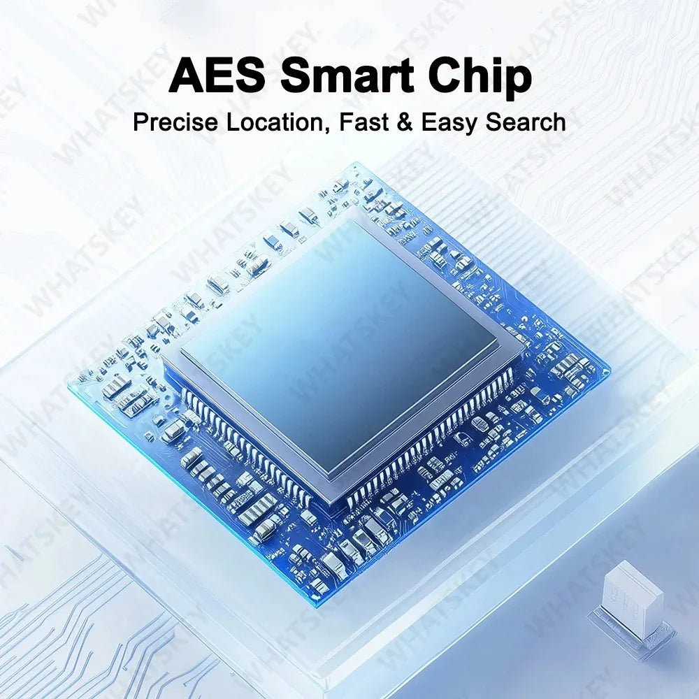 Balise GPS Bluetooth – Compatible Android Find Hub & Google Find My, Porte-Clés