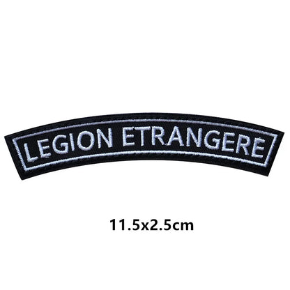 Patch Brodé Légion Étrangère France – Insigne Tactique Hook & Loop | +50 Modèles