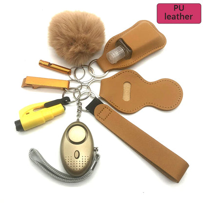 Porte-clés de survie pour femme, modèles au choix