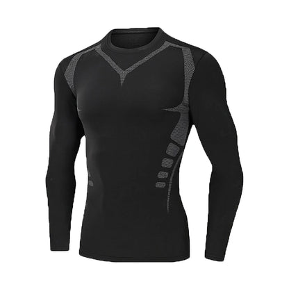 Rashguard homme manches longues MMA et JJB, tenue de compression