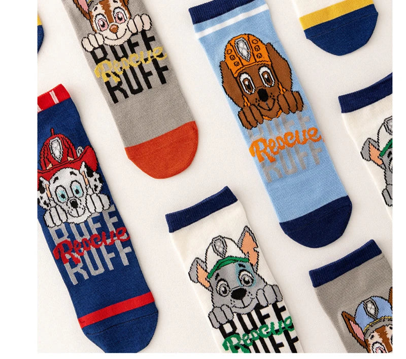 5 paires chaussettes paw patrol enfants 3/6ans Ma boutique