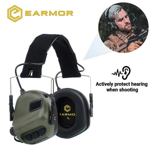 EARMOR M31 MOD4 – Casque Électronique Tactique de Protection Auditive Ma boutique