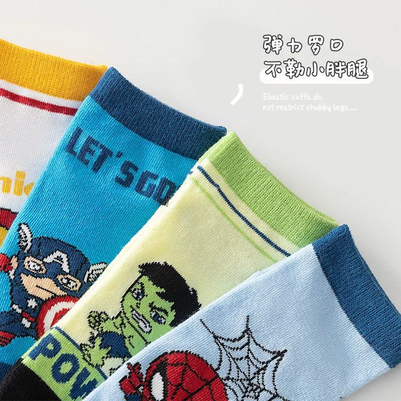 5 paires de chaussettes pour Marvel enfants Ma boutique