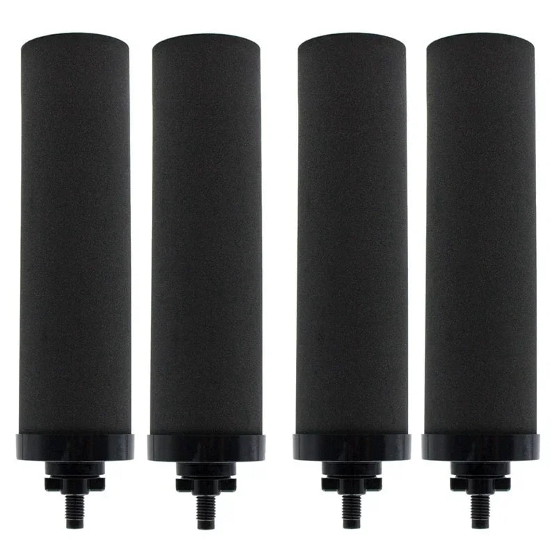 Cartouches Filtrantes Charbon Actif Noix de Coco pour Berkey BB9-2 – Filtration 1 Micron, 99% Chlore | Pack 2 ou 4 Pièces